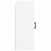 vidaXL Armoire murale blanc 34,5x34x90 cm
