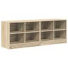 vidaXL Armoire de lit 2 pi&egrave;ces Ch&ecirc;ne Sonoma 66 x 33 x 48 cm