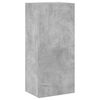 vidaXL Unit&eacute;s murales TV 5 pcs gris b&eacute;ton bois d'ing&eacute;nierie