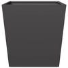 vidaXL Jardini&egrave;res 2 pcs noir 50x50x50 cm acier