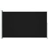 vidaXL Auvent lat&eacute;ral r&eacute;tractable de patio 180x300 cm Noir
