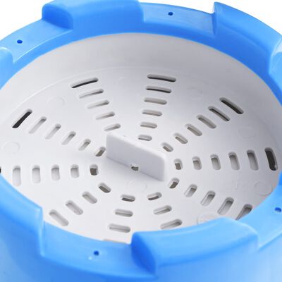 vidaXL Écumoire de piscine et pompe avec adaptateur 16 cm Plastique