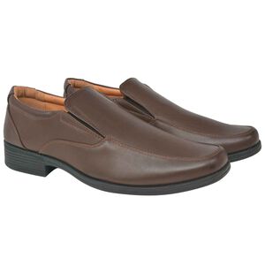 vidaXL Chaussures Marron 41 Simili cuir
