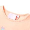 T-shirt pour enfants orange clair 128