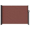 vidaXL Auvent latéral rétractable marron 140x500 cm