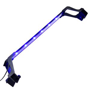 vidaXL Lampe à LED d'aquarium avec pinces 55-70 cm Bleu et blanc