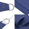 vidaXL Voile de parasol tissu oxford rectangulaire 6x8 m bleu