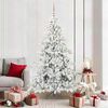 vidaXL Sapin de No&euml;l Artificiel &agrave; Branches Articul&eacute;es Blanc 180 cm
