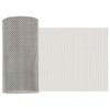 vidaXL &Eacute;cran en maille 20 x 200 cm 8 Mesh Acier Inoxydable 201 Argent&eacute;