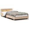 vidaXL Cadre de lit sans matelas 90x190 cm bois de pin massif