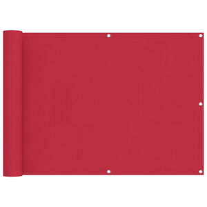 vidaXL &Eacute;cran de balcon Bordeaux 75 x 300 cm Tissu Oxford