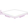 vidaXL Dessus de table carr&eacute; 80x80x2,5 cm Bois ch&ecirc;ne massif non trait&eacute;