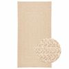 vidaXL Tapis ZIZUR beige 60x110 cm aspect de jute int&eacute;rieur ext&eacute;rieur