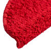 vidaXL Tapis d'escalier 20 pi&egrave;ces 56 x 17 x 3 cm Rouge Demi-rond