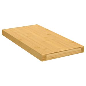 vidaXL &Eacute;tag&egrave;re murale 40x20x2,5 cm bambou