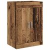 vidaXL Meuble sous lavabo de salle de bain Bois ancien