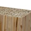 vidaXL Table basse Teck véritable 90x50x30 cm