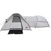 vidaXL Tente de camping 5 personnes blanc tissu occultant imperméable