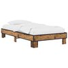 vidaXL Cadre de lit Bois ancien 80 x 200 cm Bois d'ing&eacute;nierie