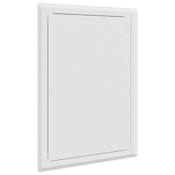 vidaXL Panneau d'Acc&egrave;s Blanc 33 x 23 x 3 cm Acier