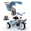 Smoby Tricycle pour b&eacute;b&eacute; 3-en-1 Baby Balade Plus Bleu