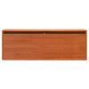 vidaXL Meuble mural Cire marron 100 x 30 x 35 cm Bois de pin massif