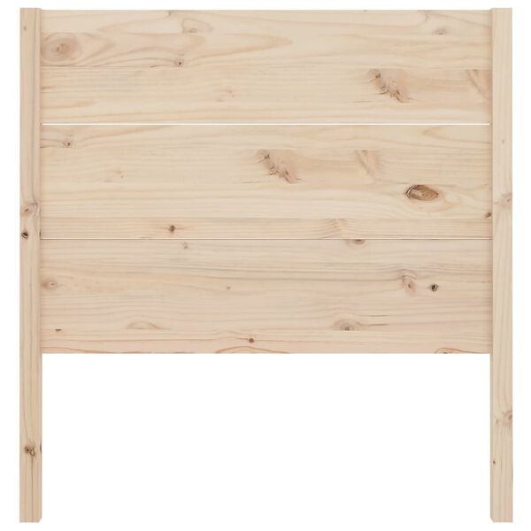 vidaXL Tête de lit 106x4x100 cm Bois massif de pin