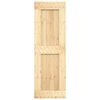 vidaXL Porte NARVIK Naturel 70 x 210 cm Bois de pin massif