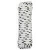 vidaXL Corde de bateau 14 mm 6 m Blanc et noir Polyester