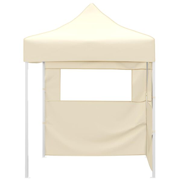 vidaXL Tente de f&ecirc;te Cr&egrave;me 200 x 200 x 315 cm Tissu Oxford