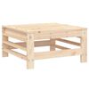 vidaXL Salon de jardin 5 pcs bois massif de pin