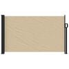 vidaXL Auvent lat&eacute;ral r&eacute;tractable beige 117x300 cm