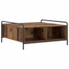 vidaXL Table basse Bois ancien 90 x 90 x 41 cm Bois d'ing&eacute;nierie