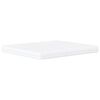 vidaXL Matelas en mousse blanc 180x210 cm duret&eacute; H2 H3