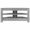 vidaXL MeubleTVd'Angle Gris Sonoma 102 x 40,5 x 45 cm