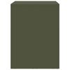 vidaXL Armoire murale pour garage Vert olive 80 x 40 x 53 cm