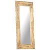 vidaXL Miroir 110x50 cm Bois de manguier massif