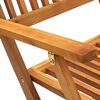 vidaXL Ensemble &agrave; manger de jardin pliable 5 pcs Bois d'acacia solide
