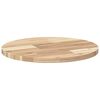 vidaXL Dessus de table rond &Oslash;40x2 cm bois massif d'acacia