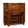 vidaXL Armoire de bar Bois massif 85x40x95 cm