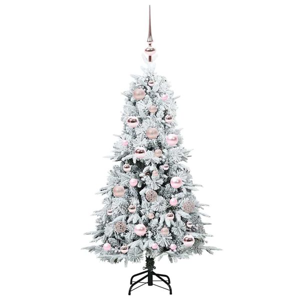 vidaXL Sapin de Noël Artificiel à Branches Articulées Vert 120 cm