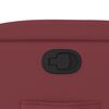 vidaXL Fauteuil inclinable Rouge bordeaux Similicuir