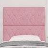 vidaXL T&ecirc;te de lit Rose 90 cm Velours