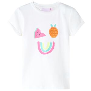T-shirt pour enfants &eacute;cru 116