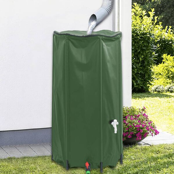 vidaXL Réservoir d'eau avec robinet pliable 100 L PVC