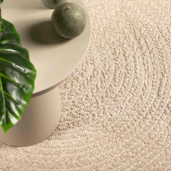 vidaXL Tapis ZIZUR beige 60x110 cm aspect de jute int&eacute;rieur ext&eacute;rieur