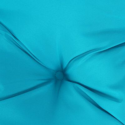 vidaXL Coussins de palette lot de 2 turquoise tissu Oxford
