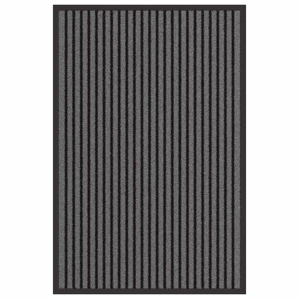 vidaXL Tapis d'entr&eacute;e Noir 60 x 90 cm Polypropyl&egrave;ne