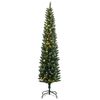 vidaXL Sapin de No&euml;l artificiel mince 300 LED 240 cm