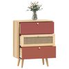 vidaXL Buffet avec tiroirs 60x30x75 cm bois d'ing&eacute;nierie